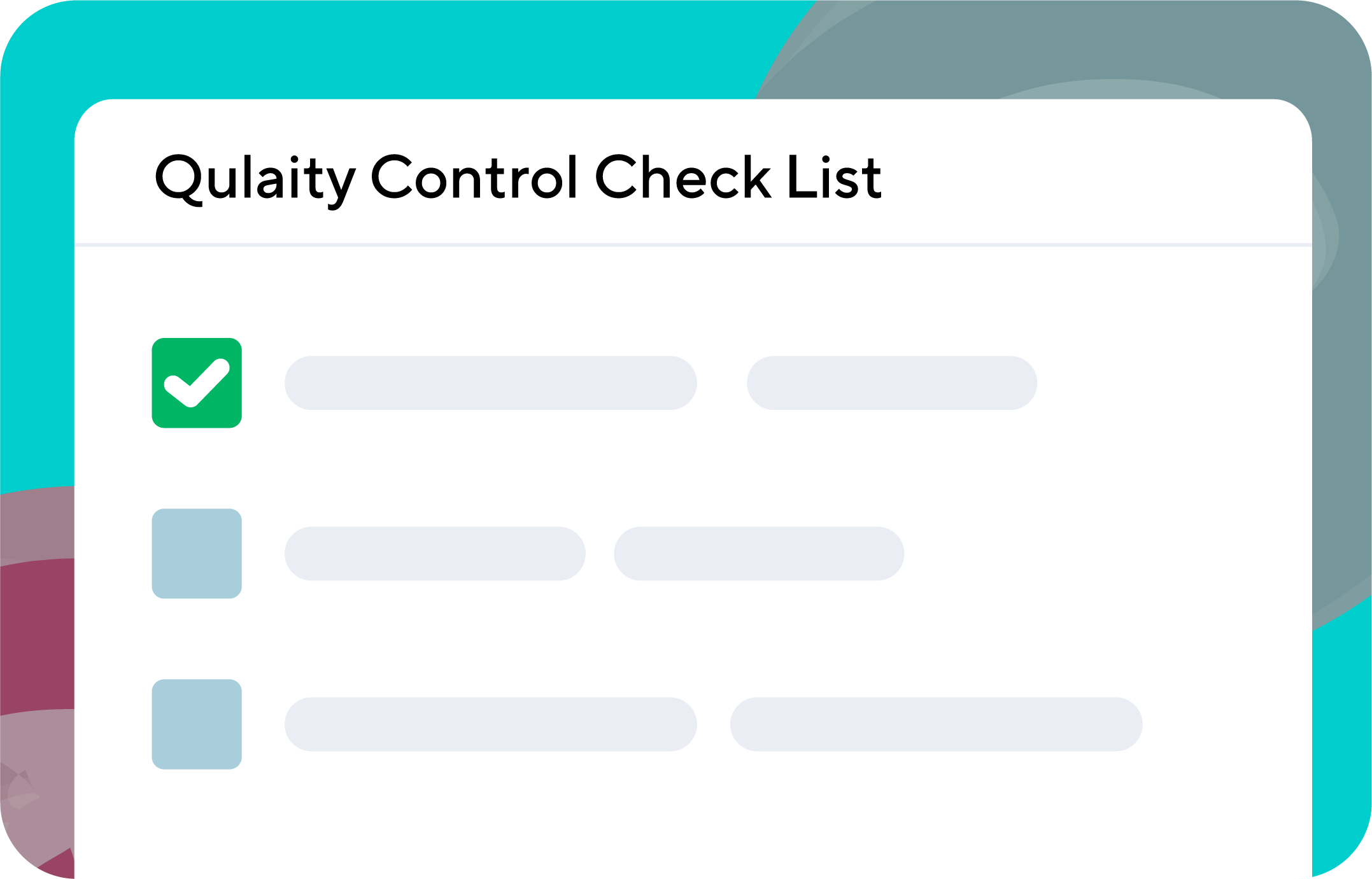 Print MIS Software - Quality Control Check List