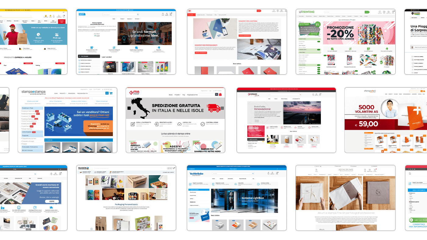 Web To Print websites