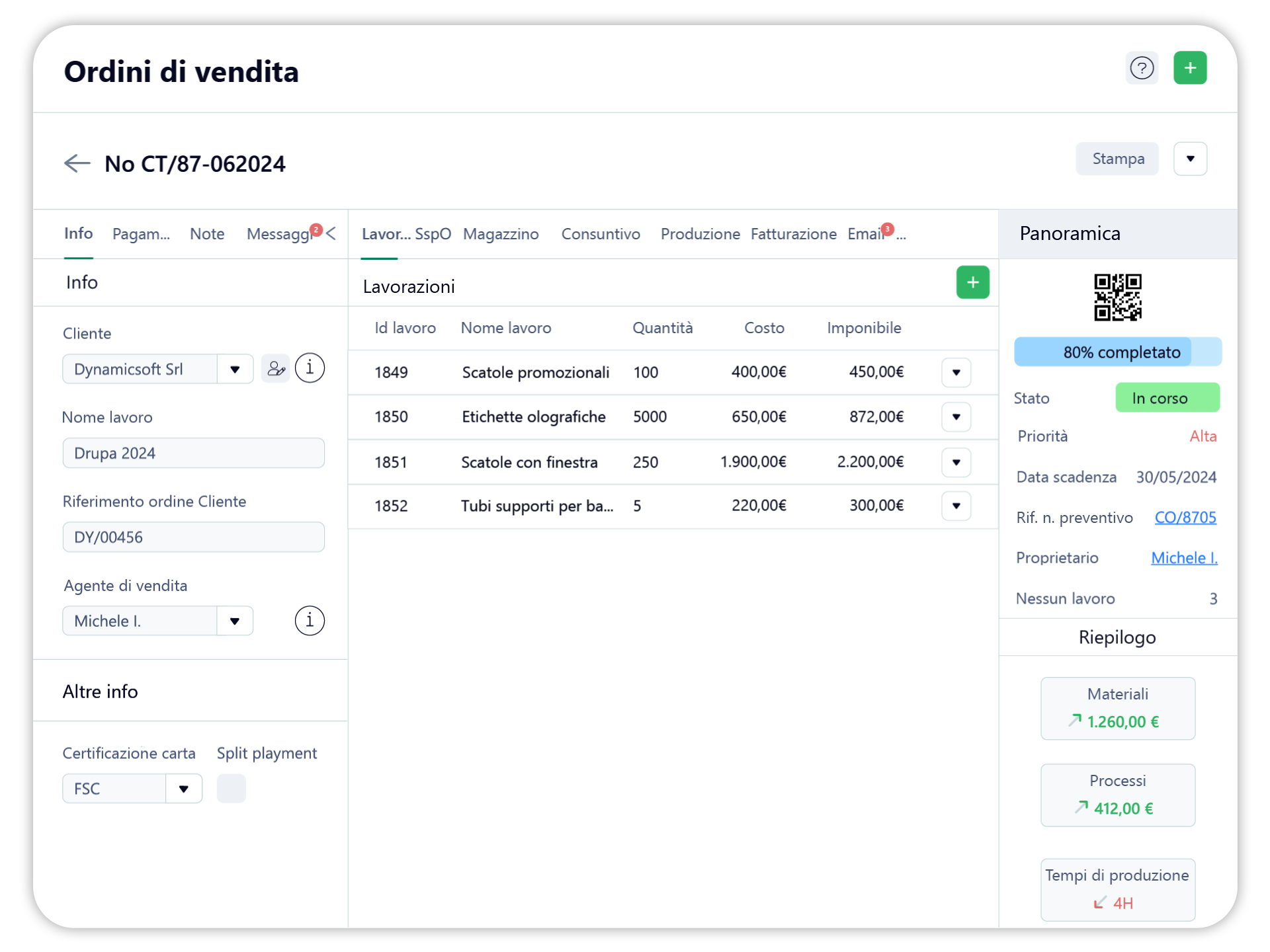 Software gestionale 