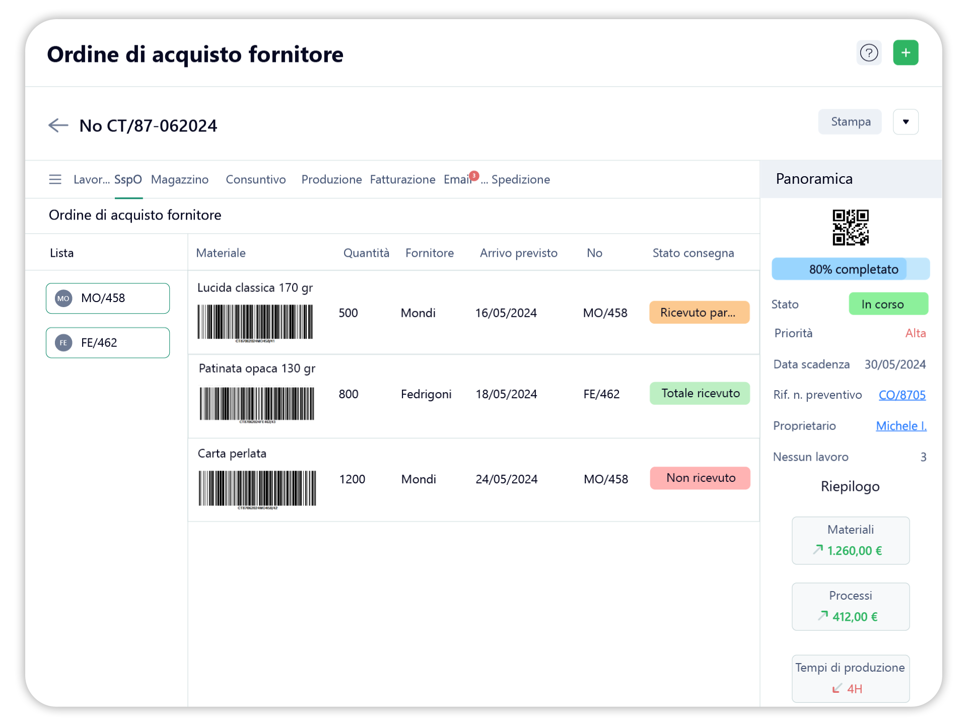 Software gestionale 