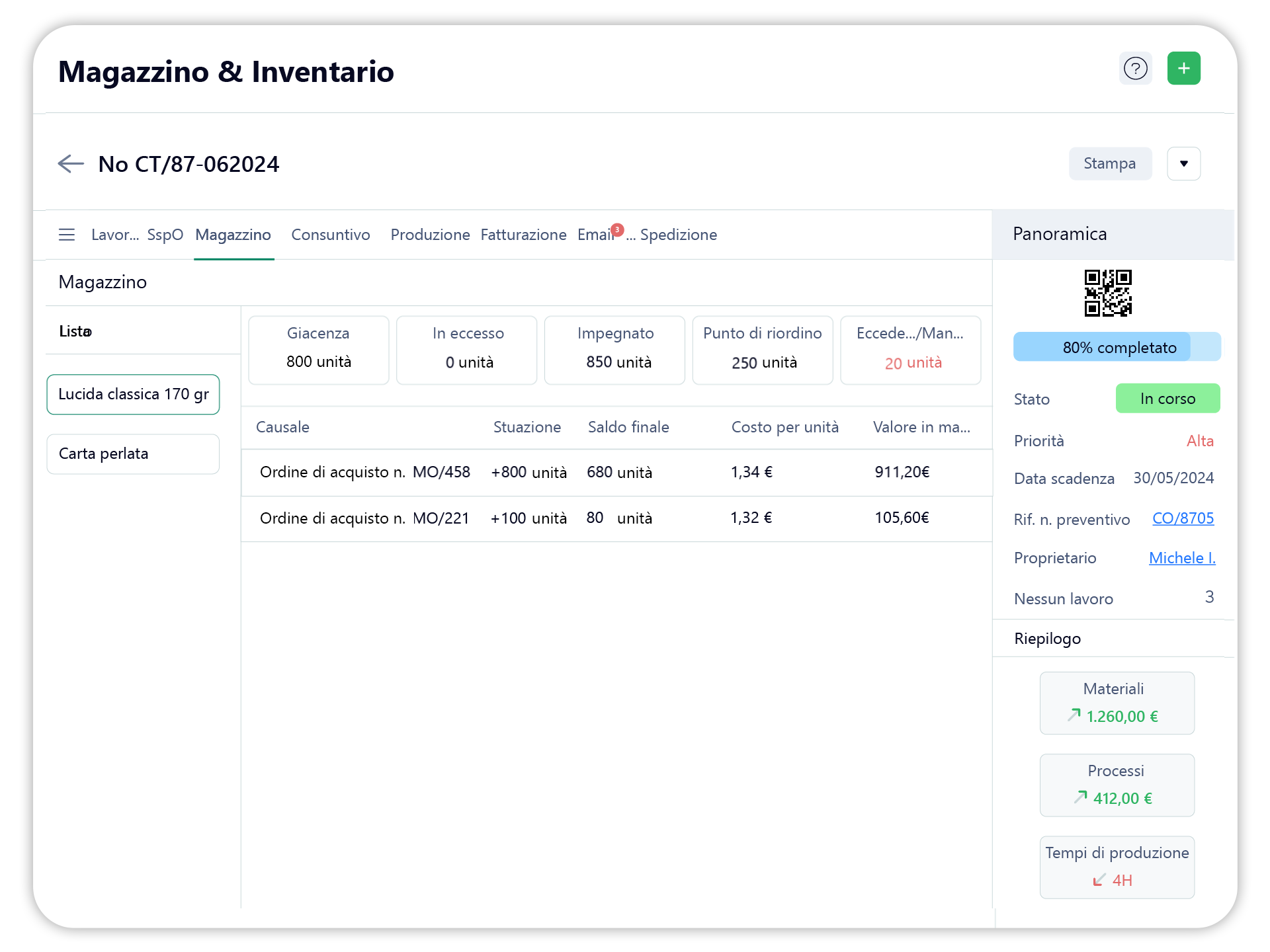 Software gestionale 