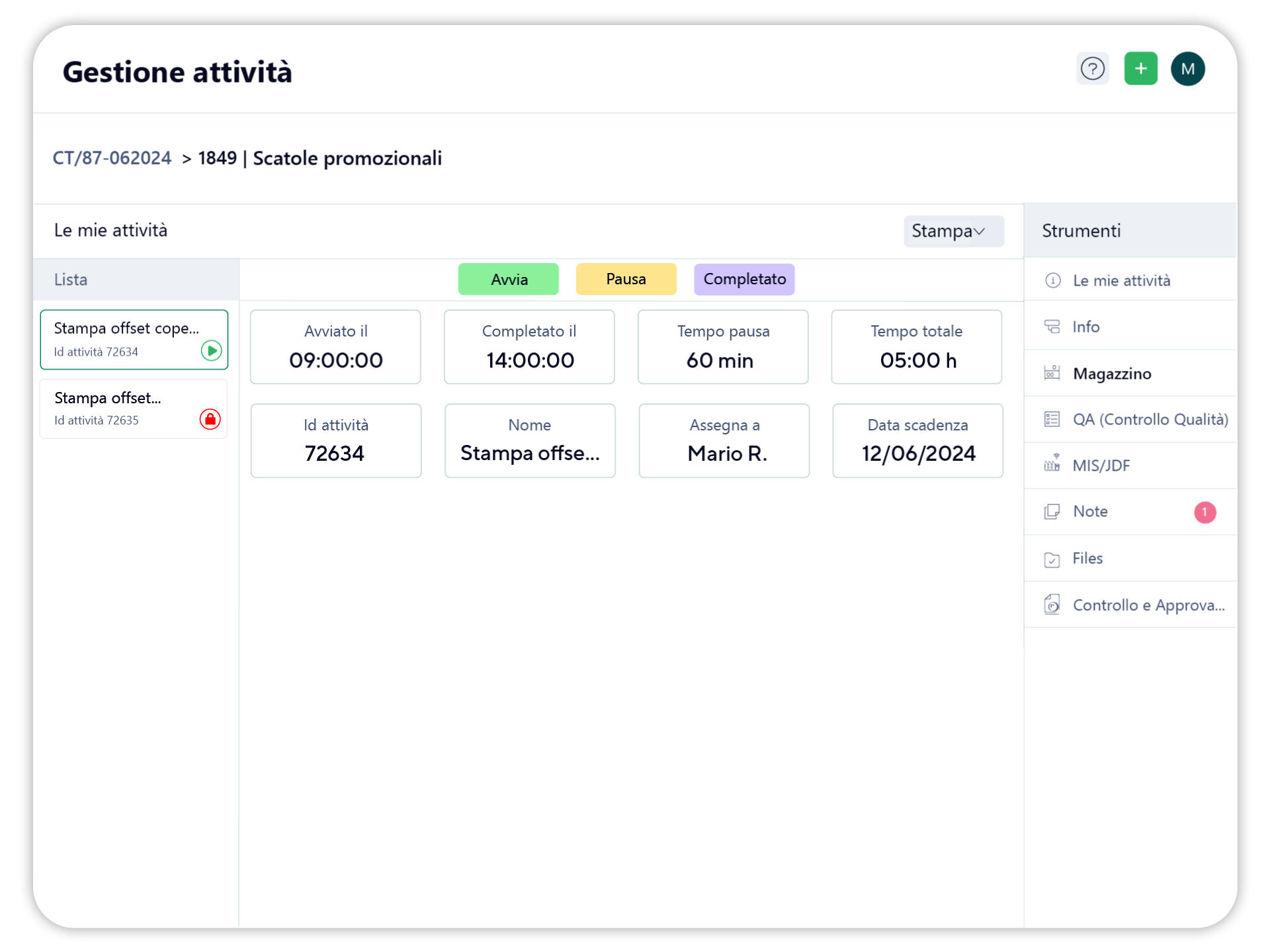 Software gestionale 